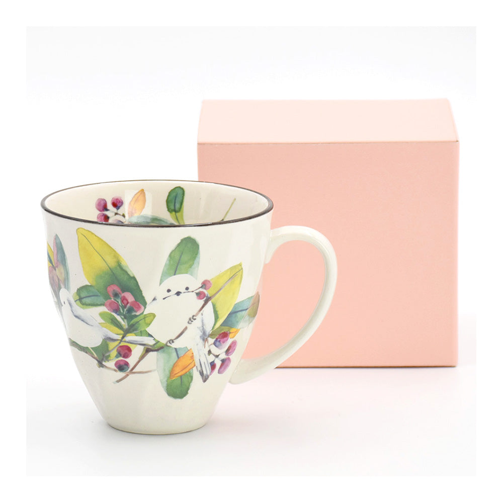 百千鳥シマエナガマグカップ 単品(20359)