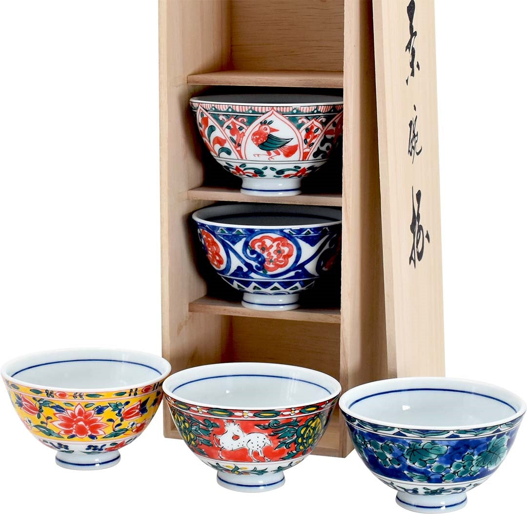 トルバドゥール (kaikai)  5客飯碗(30004)
