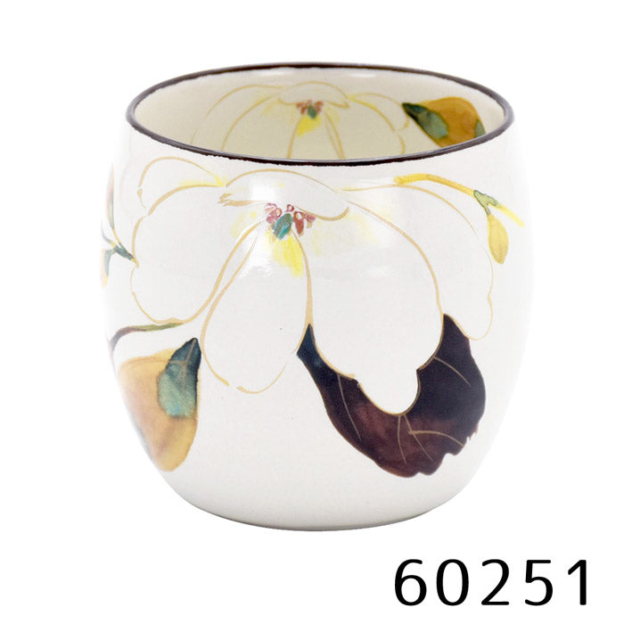 美濃焼 花ものがたり丸型カップ 単品(1月~4月)