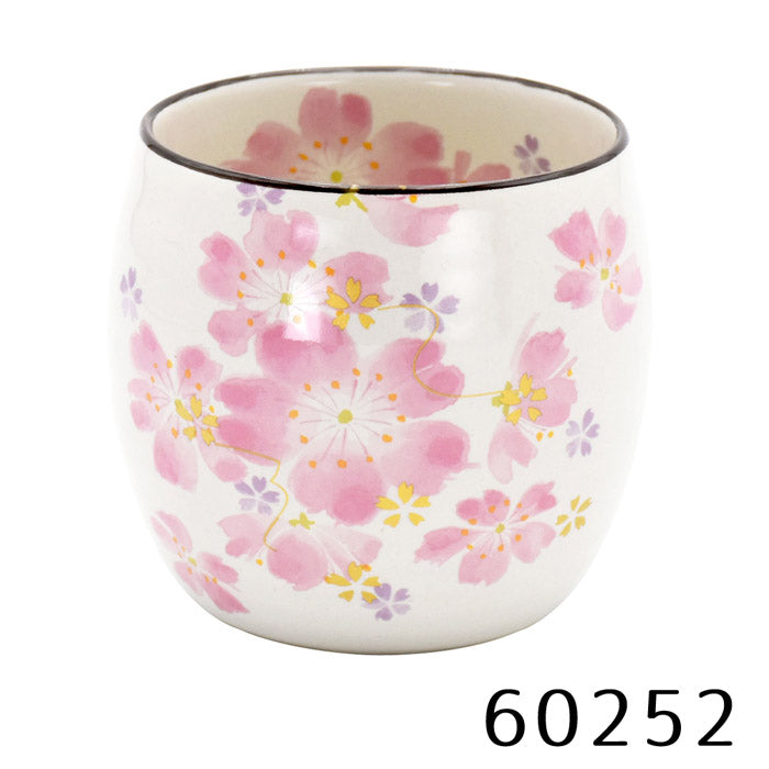 美濃焼 花ものがたり丸型カップ 単品(1月~4月)