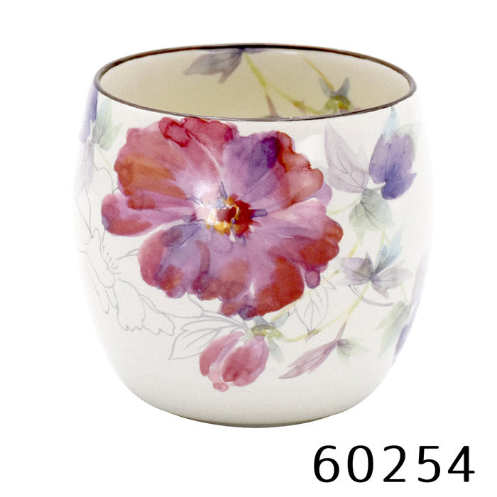 美濃焼 花ものがたり丸型カップ 単品(5月~8月)
