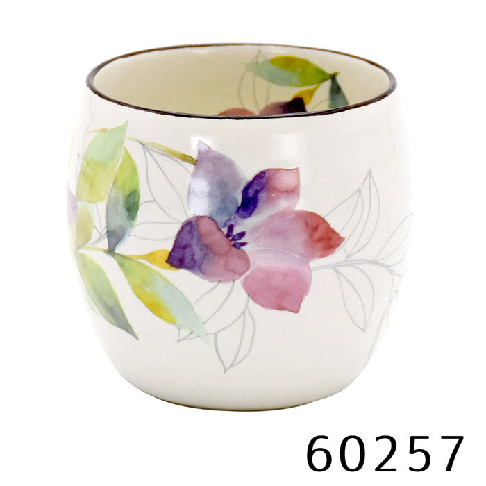 美濃焼 花ものがたり丸型カップ 単品(5月~8月)