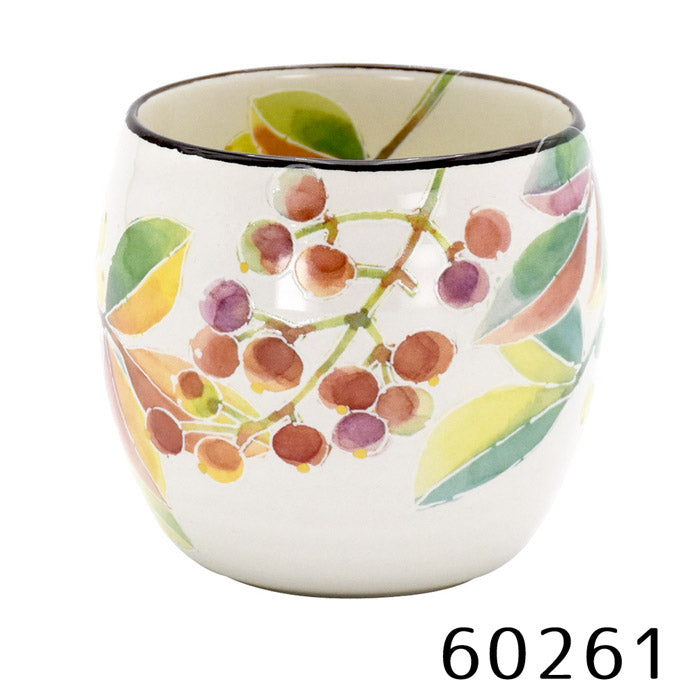 美濃焼 花ものがたり丸型カップ 単品(9月~12月)