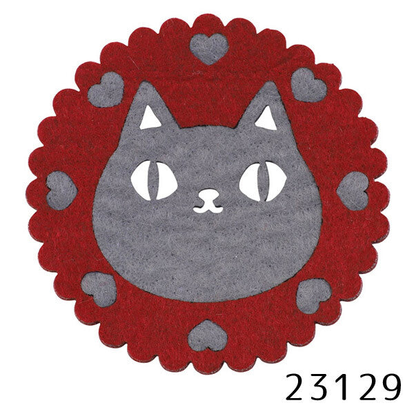 猫3兄弟 フェルトコースター(2種)