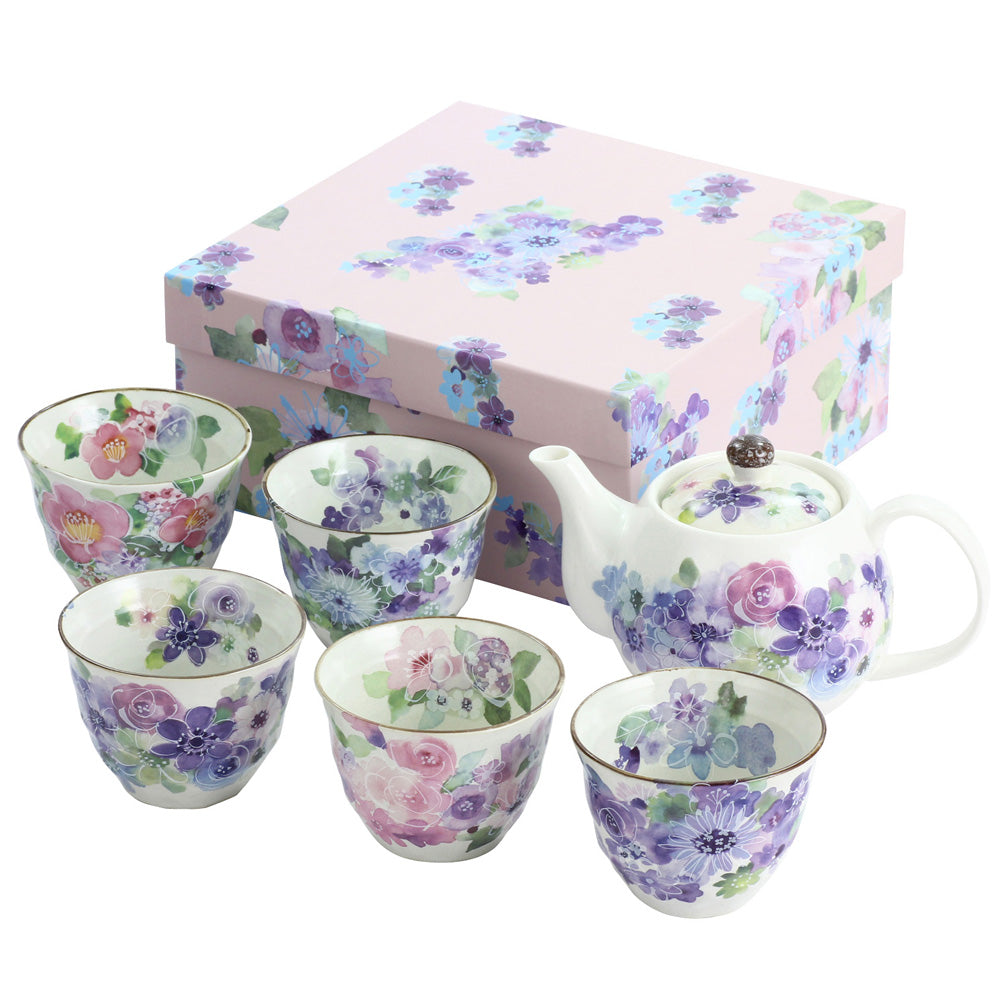 Flower Studio 5 Customers Pot Teaware (01466)