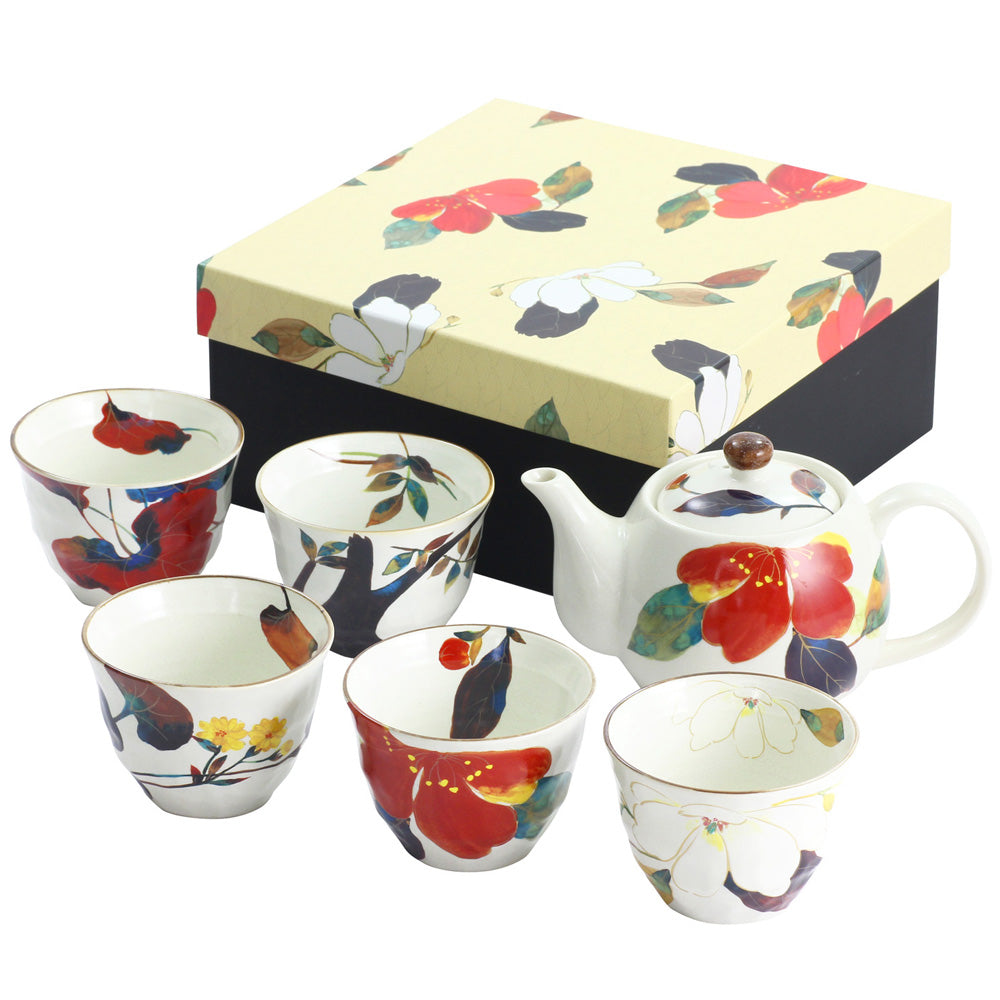 Flower Kairou 5 Customer Pot Teaware (02473)