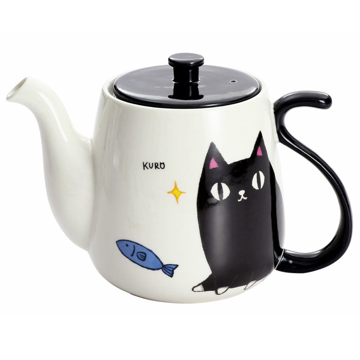 Cat 3 brothers tail mug kuro (13008)