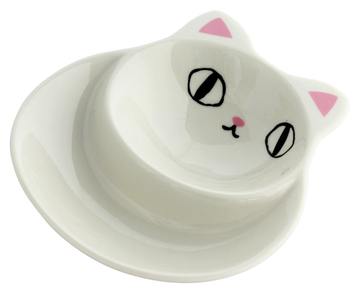 猫3兄弟 薬味皿 2種