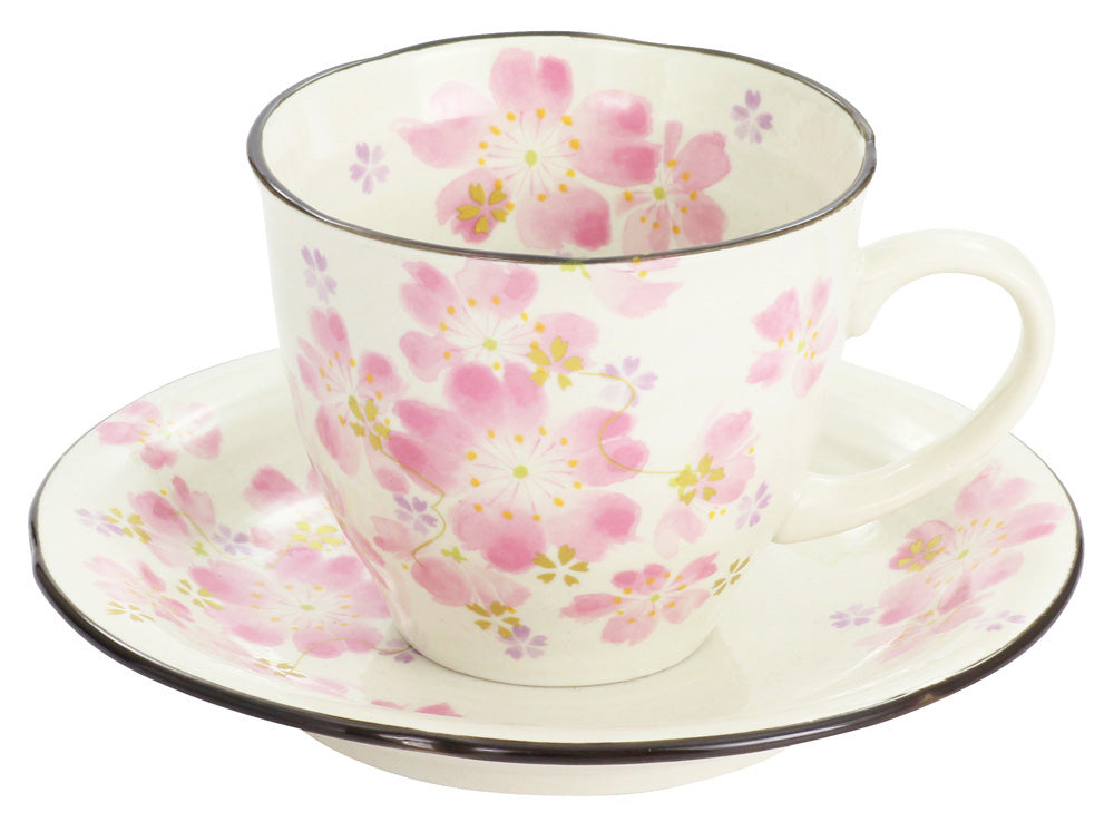 花ものがたり 12ケ月コーヒー碗皿