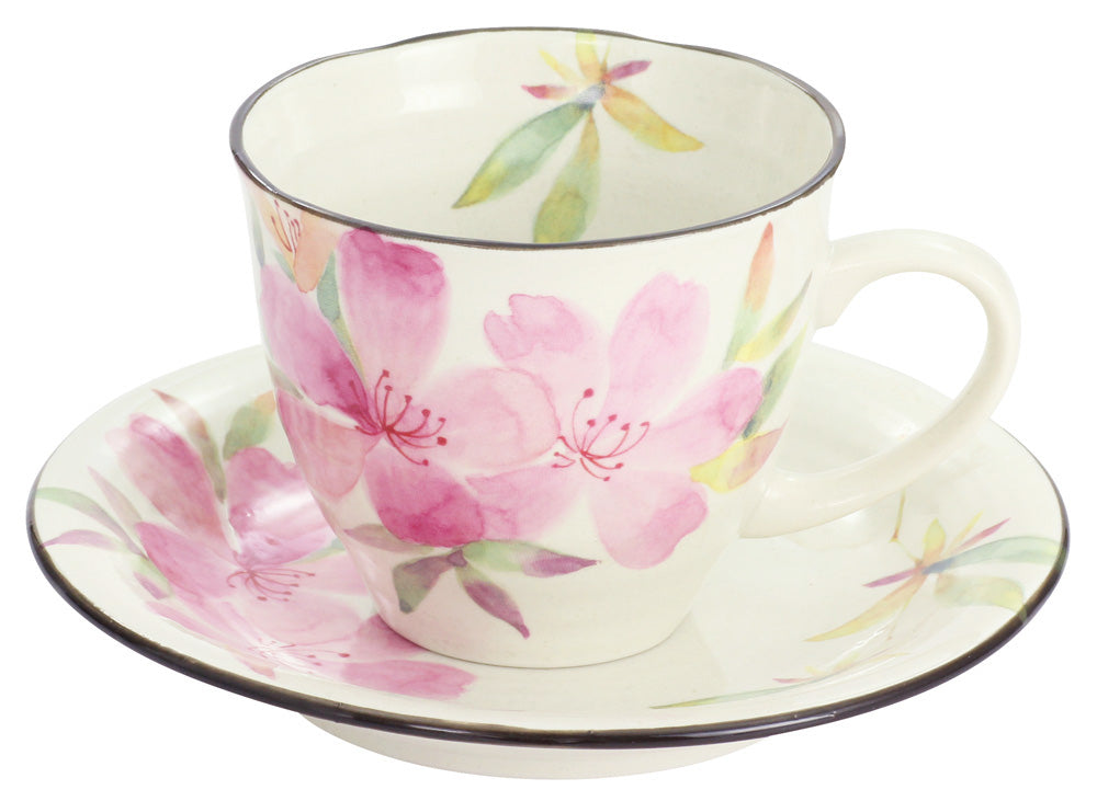 花ものがたり 12ケ月コーヒー碗皿