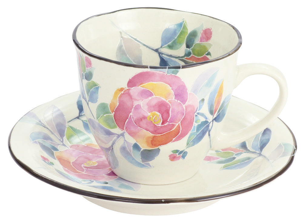 花ものがたり 12ケ月コーヒー碗皿