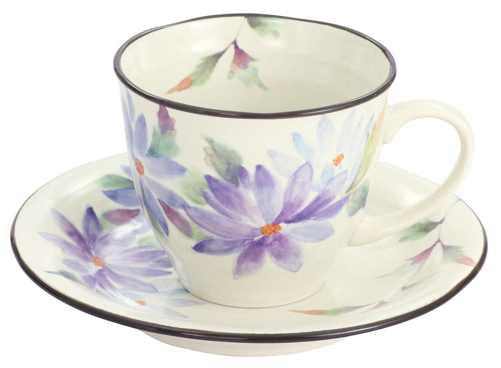 花ものがたり 12ケ月コーヒー碗皿