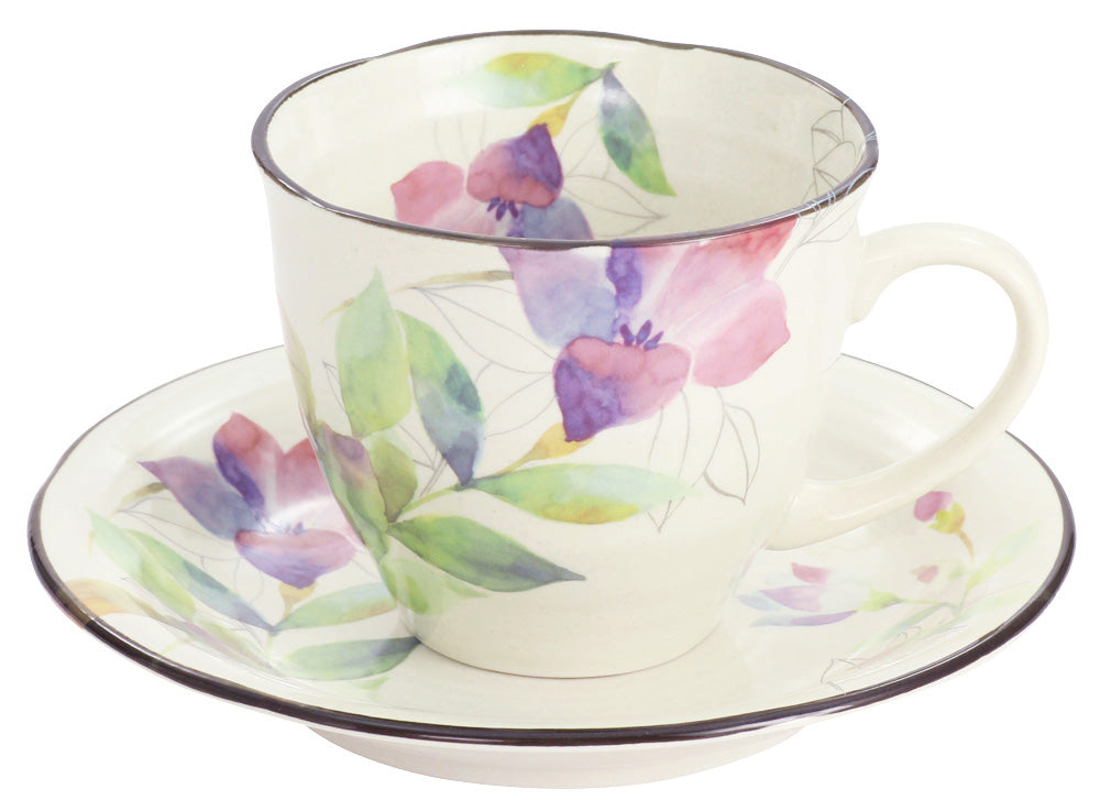 花ものがたり 12ケ月コーヒー碗皿