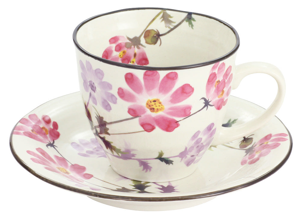 花ものがたり 12ケ月コーヒー碗皿
