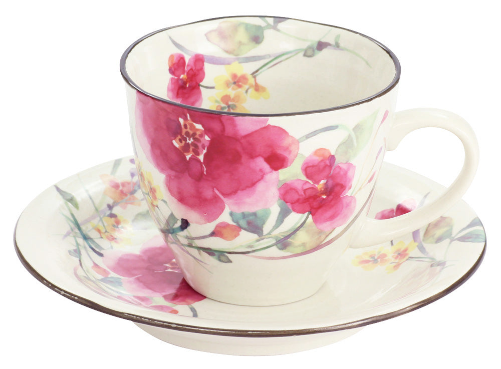 花ものがたり 12ケ月コーヒー碗皿