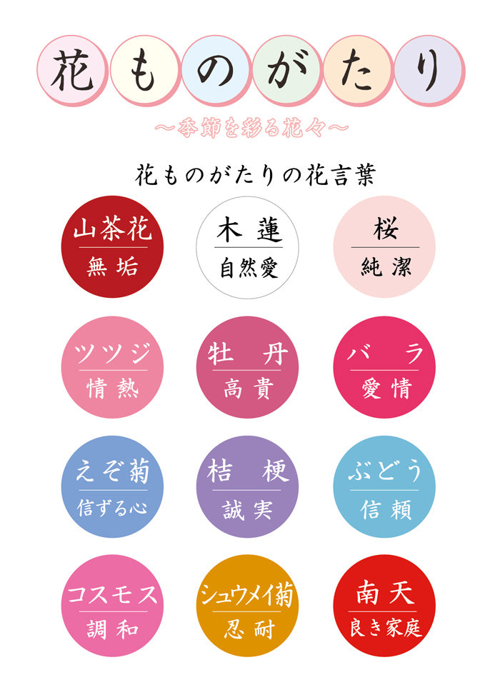 花ものがたり 12ケ月マグカップ