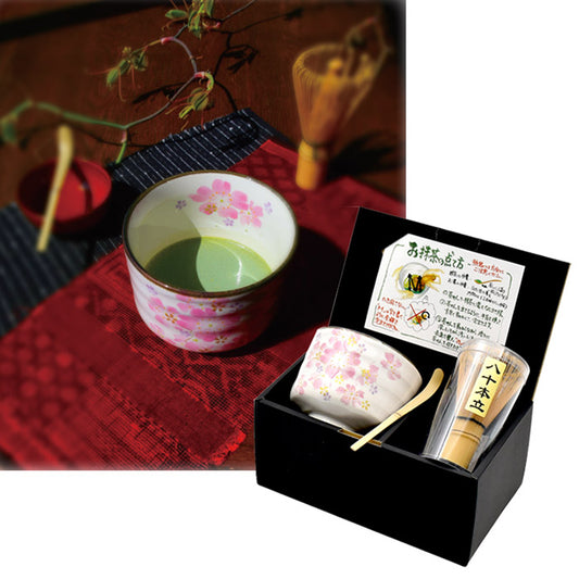 華まつり桜 抹茶セット(04686)
