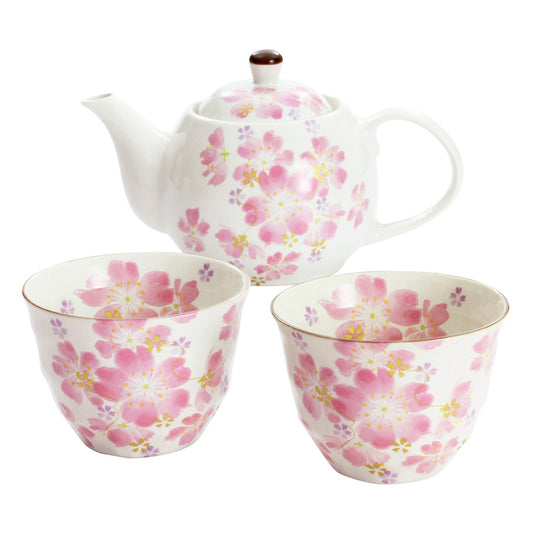 Hana smile 5 customers pot tea set (03982)
