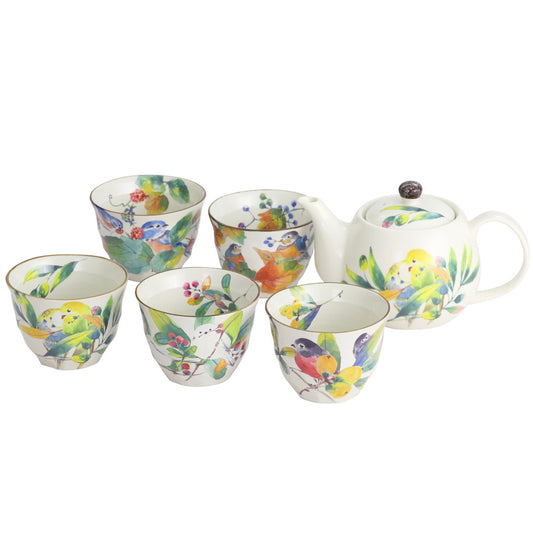 Hundred Chidori 5 Customers Pot Teaware (02537)