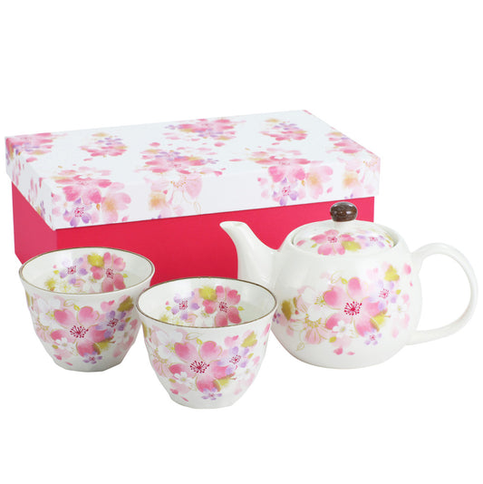 Hana smile 5 customers pot tea set (03982)