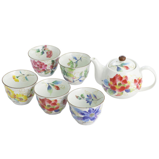 Hana-Enishi 5 Customers Pot Teaware (03962)