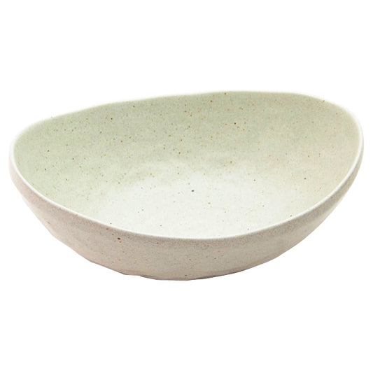 白釉カレー皿(07227)