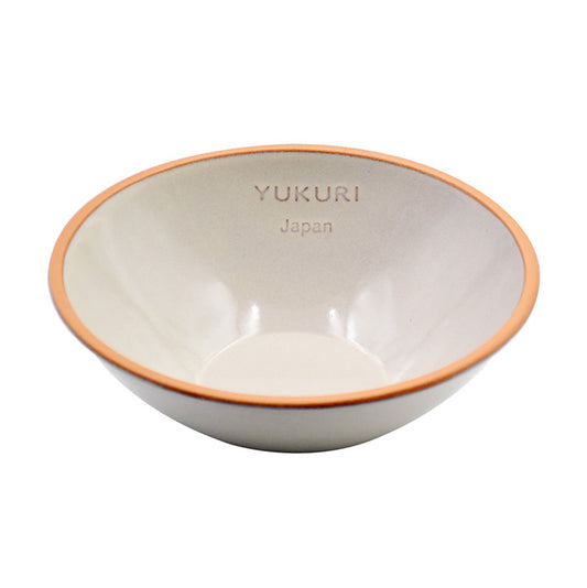 YUKURI Book cafe Bowl Kiln Change Gray (08298)