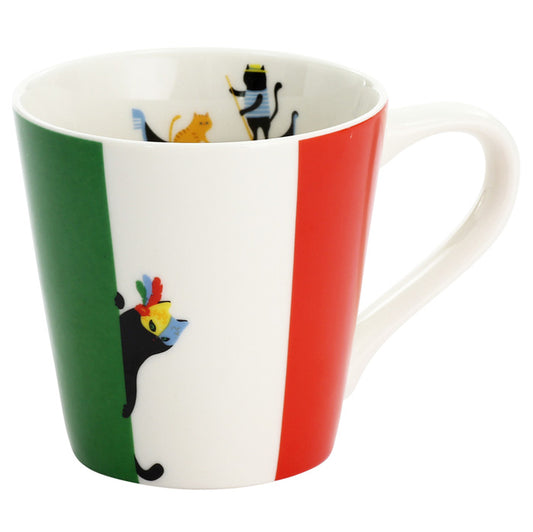 Cat 3 Brothers Tail Mug mike (13009)