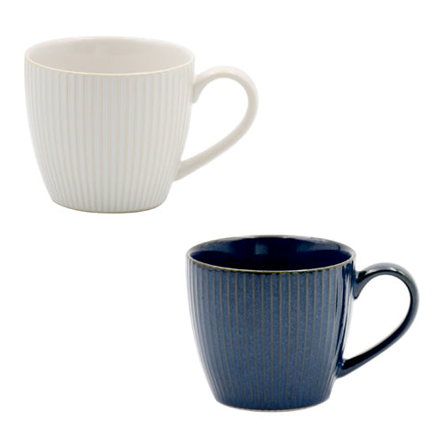 Fioreマグカップ　2種（ホワイト/ブルー）