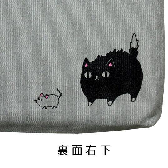 猫3兄弟サコッシュバッグ kuro(23059)